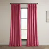 Half Price Drapes Pillow White Heritage Plush Velvet Room Darkening Curtain