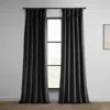 Half Price Drapes Pillow White Heritage Plush Velvet Room Darkening Curtain
