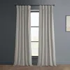 Half Price Drapes Pillow White Heritage Plush Velvet Room Darkening Curtain