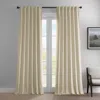 Half Price Drapes Pillow White Heritage Plush Velvet Room Darkening Curtain