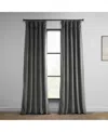 Half Price Drapes Pillow White Heritage Plush Velvet Room Darkening Curtain