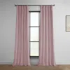 Half Price Drapes Pillow White Heritage Plush Velvet Room Darkening Curtain