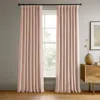 Half Price Drapes Rosey Dawn Signature Velvet Blackout Curtain