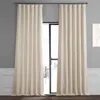Half Price Drapes Textured Bellino Room Darkening Curtain In Neutral