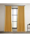 Half Price Drapes Textured Faux Linen Room Darkening Curtain