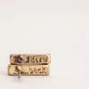 Half United Rae Earrings In Gold In Gold