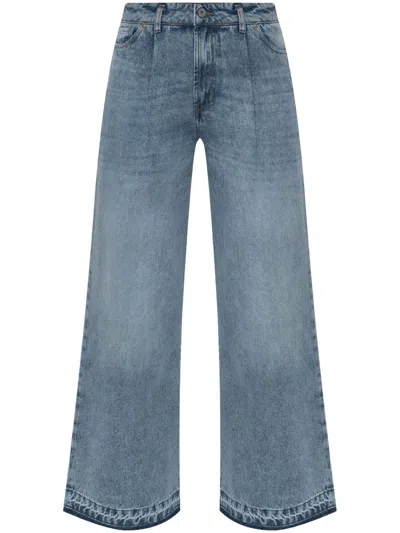 HALFBOY BLUE WIDE-LEG JEANS