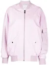 Halfboy Bomber Over Oversize Jacket In Rosa