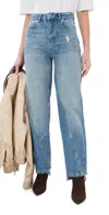 Halfboy Boyfriend Jeans Light Blue Denim In Light Blue Denim