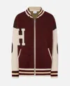 Halfboy Wool Bomber Jacket In Multi