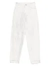 Halfboy Cracked Boyfriend Jeans In White