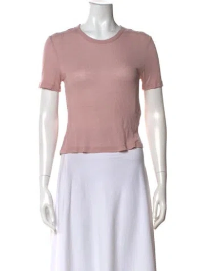 Pre-owned Halfboy Crew Neck Short Sleeve T-shirt In Pink