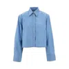 Halfboy Denim Power Shirt In Blue