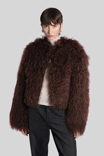 Halfboy Fur & Shearling In Black