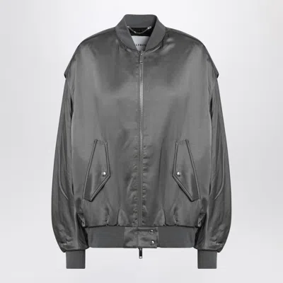 HALFBOY HALFBOY GREY ZIPPED OVER BOMBER JACKET