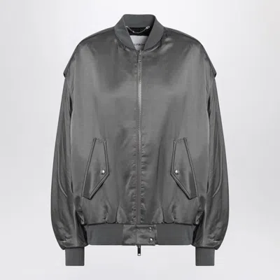 HALFBOY HALFBOY  GREY ZIPPED OVER BOMBER JACKET