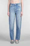 Halfboy Jeans In Blue Denim