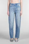 Halfboy Jeans In Blue Denim