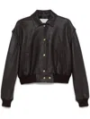 Halfboy Jet Set Bomber Jacket In Brown