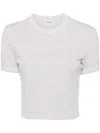 Halfboy Logo-patch Cotton T-shirt In Grey
