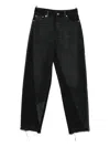 Halfboy Logo-patch Jeans In Black