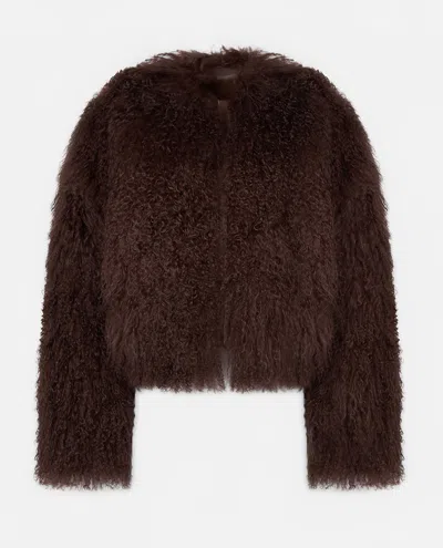 Halfboy Mongolia Bomber In Brown