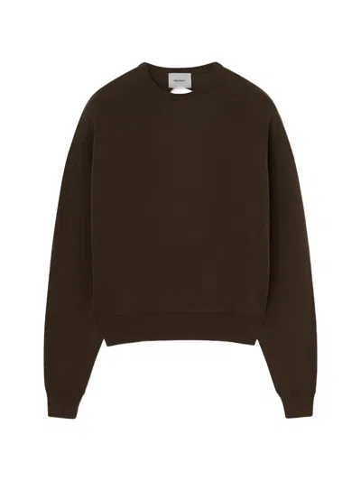 Halfboy Oblo Sweater In Brown