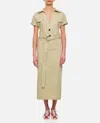 Halfboy Sahariana Dress In White