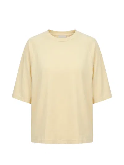 Halfboy Short-sleeve Crew Neck T-shirt In 뉴트럴