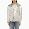 Halfboy Silver Jacket In Multicolor