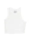 Halfboy Sleeveless Top In White