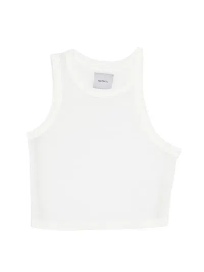 Halfboy Sleeveless Top In White