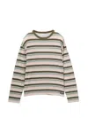 Halfboy Stripes Long Sleeves T-shirt In Multi