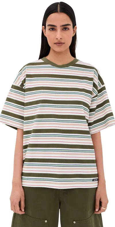 Halfboy Stripes Tee Multicolor Stripes