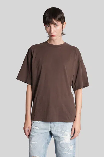 Halfboy T-shirt In Brown
