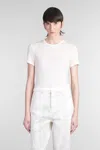 Halfboy T-shirt In White Modal