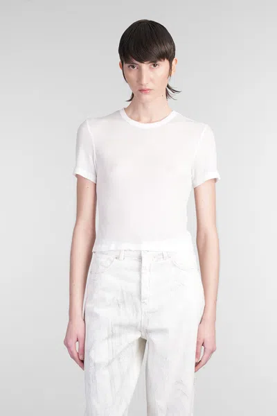 Halfboy T-shirt In White Modal