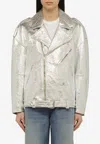 Halfboy Silver Jacket In Silver