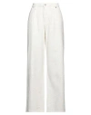 Halfboy Woman Jeans White Size 29 Cotton