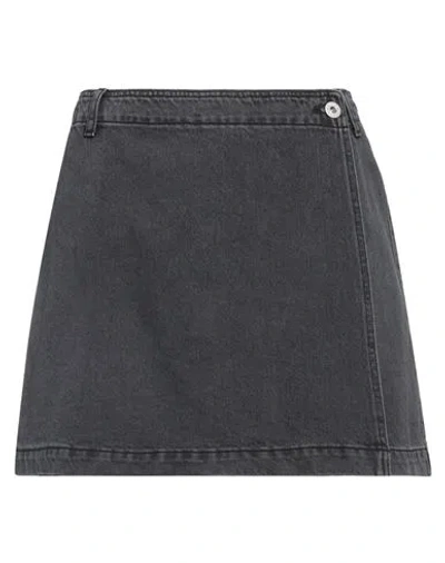 Halfboy Woman Shorts & Bermuda Shorts Black Size 27 Cotton