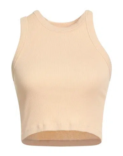 HALFBOY HALFBOY WOMAN TOP BEIGE SIZE S COTTON