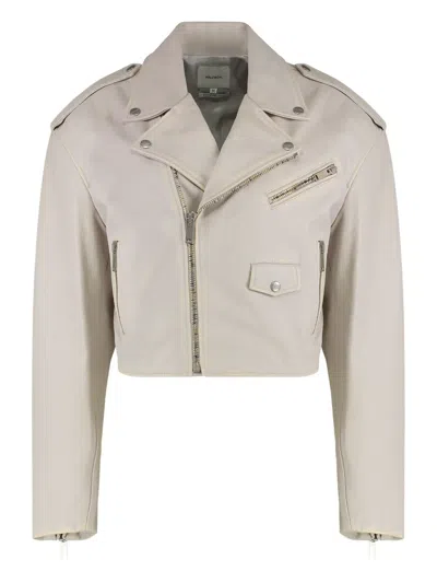 HALFBOY ZIP-DETAILS BIKER JACKET