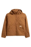 Halfdays Bessie Packable Puffer Jacket In Nuthatch