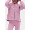 Halfdays Bessie Water Resistant Packable Quilted Puffer Jacket In Neutral
