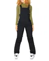 Halfdays Carson Bib Waterproof Winter Overalls In Black