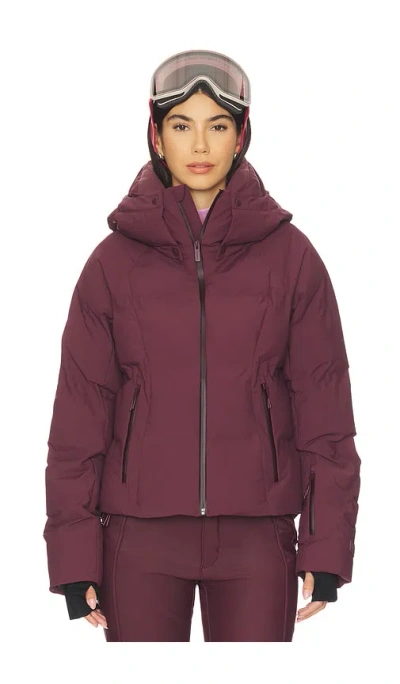 Halfdays Georgie Jacket In Burgundy