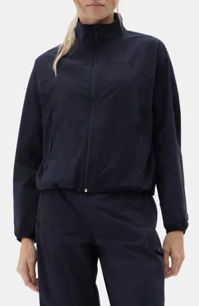 Halfdays Gwen Packable Jacket In Blue