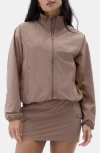 Halfdays Gwen Packable Jacket In Brown