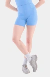 Halfdays Hattie Bike Shorts In Forget Me Not