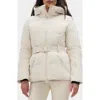 Halfdays Hedy Ski Puffer Jacket In White
